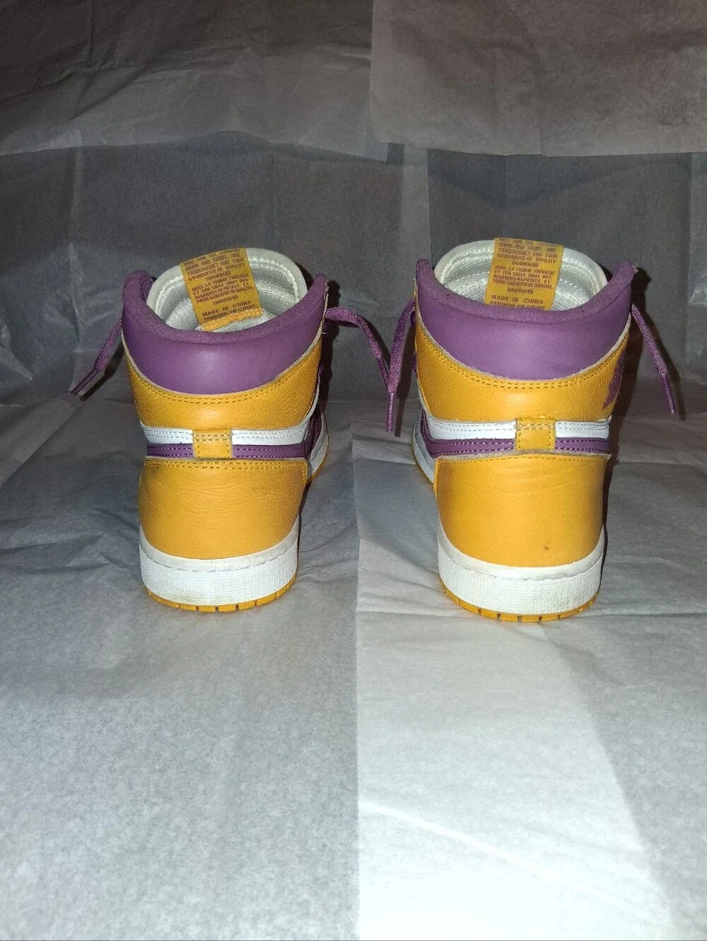 Jordan 1 Retro Sneakers, Men 8.5 = Women 10
